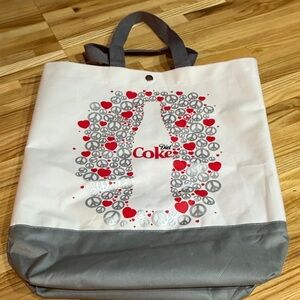 Diet Coke Peace/Love Tote Bag